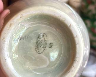 Fruchtfink Porcelain Vase 