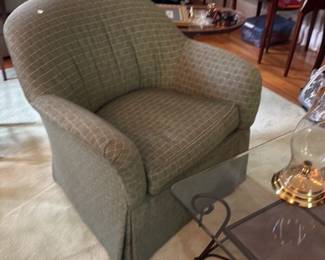 Vintage Upholstered Armchair 