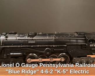 Lionel O Gauge Pennsylvania Railraod "Blue Ridge" 4-6-2 "K=5" electric 