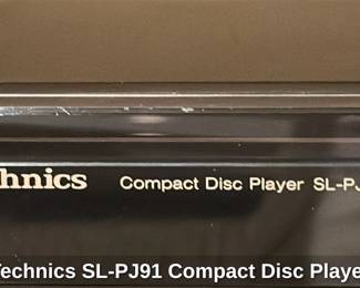 Technics SL-PJ91 Compact Disc Player 