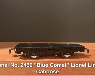 Lionel No. 2450 "Blue Comet" Lionel Lines Caboose 