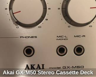 Akai GX-M50 Stereo Cassette Deck 