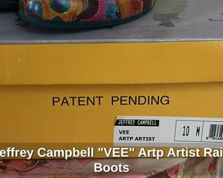 Jeffrey Campbell "VEE: Artp Artist Rain Boots 