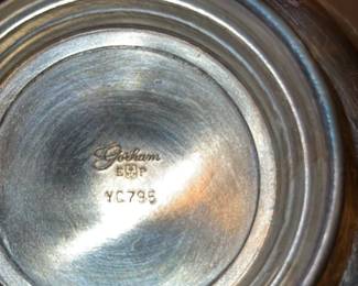 Gorham Sterling Silver Footed Bowl YC795