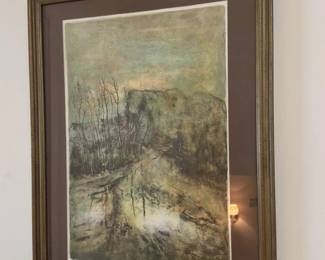 Abstract Landscape Artwork 
