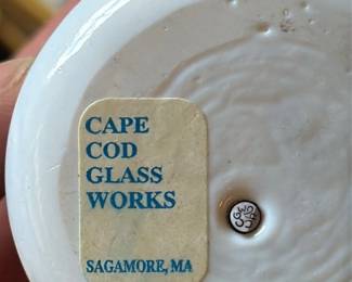 Cape Cod Glass Works "Christmas Tree" Paperweight 
