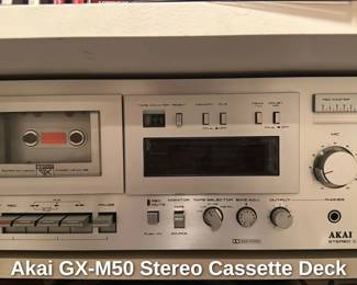 Akai GX-M50 Stereo Cassette Deck 