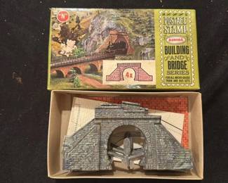 Aurora "N" Postage Stamp Building and Bridge Series 
