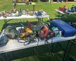 Various power tools 