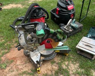 Hitachi Miter Saw sold with stand 