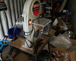 Craftsman 9 inch band saw on stand 