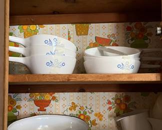 Blue Cornflower Corning ware