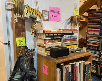 Puppets and paperbacks
