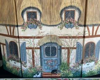 KG156Joan Pinkus, Hand Painted Wood Art