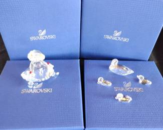 KG179VSwarovski Crystal Girl Ducks