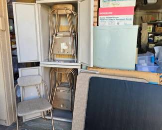 KG227Vintage card table and more