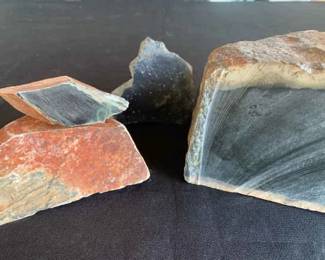 KG140Rare Jade And Rocks From Wyoming