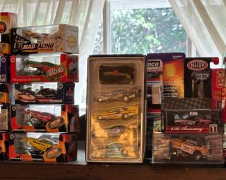 Highest & Best Offer – Full Lot Only! 
Everything pictured is being sold together as one lot – no separating.
Includes:
•	Vintage Matchbox Collection – boxed and loose, featuring cars, trucks, taxis, tow vehicles, boats, and construction vehicles. Several with original boxes and a 1960s collectors guide included!
•	Large collection of Hot Wheels, Racing Dreams, Johnny Lightning, and other die-cast cars (many mint on card)
•	Special editions: WWF Attitude, KISS, Funny Cars, Pepsi, Reese’s, MUG Root Beer, Fudgsicle, Big Mac, and more
•	Vintage Hot Wheels Action Pack sets
•	Collector cars, drag racing editions, and promotional issues
* Thousands of dollars in retail value – being offered as one bulk deal! Perfect for collectors, resellers, or dealers.
*Deadline for offers: Saturday, August 30th at 4:00 PM
*Highest & best offer will take the entire lot!
