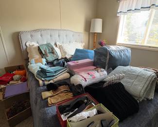 Queen bed pending sale