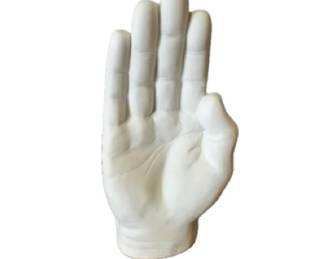 Hand sculpture