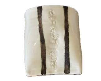 Ceramic wall pocket planter