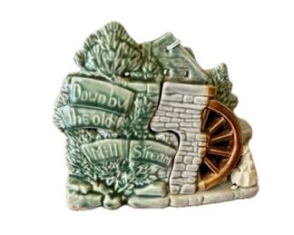 Vintage McCoy Pottery "Down by the Old Mill Stream"