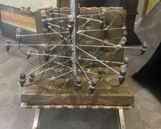 Mid-Century Model 2097/50 Chandelier by Gino Sarfatti for Arteluce, Italy, 1958
