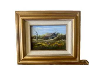 Shirley Hullum oil painting Texas Landscape