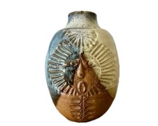 Robert Maxwell MCM stoneware pottery