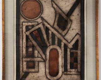 Signed 
Marie Berger, (20th c,
American, TX Artist)