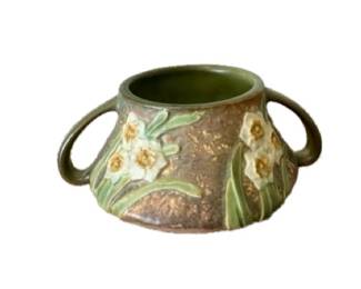 Roseville Studio ~ Art Pottery Ceramic Jonquil Daffodil Pattern Vase 1930's