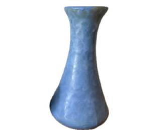 McCoy Pottery blue velum flower vase