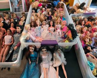 Barbie dolls and Barbie collectibles