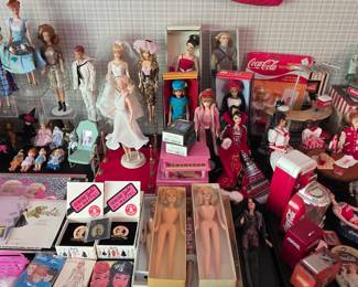Barbie dolls and Barbie collectibles