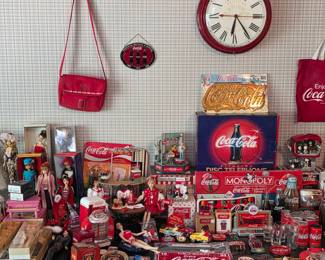 Coca-Cola and vintage Coca-Cola toys and collectibles