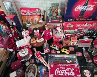 Coca-Cola and vintage Coca-Cola toys and collectibles