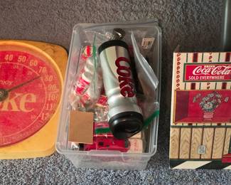 Coca-Cola and vintage Coca-Cola toys and collectibles