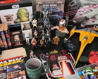 Star Wars and vintage Star Wars toys and collectibles