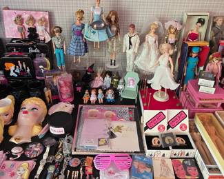 Barbie dolls and Barbie collectibles