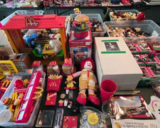Vintage McDonald's toys and collectibles