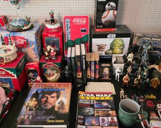Star Wars and vintage Star Wars toys and collectibles