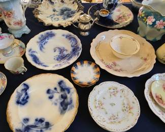 Huge collection of RS Prussia porcelain, Nippon porcelain, and German porcelain