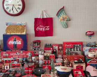 Coca-Cola and vintage Coca-Cola toys and collectibles