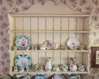 Huge collection of RS Prussia porcelain, Nippon porcelain, and German porcelain