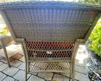 Martha Stewart All Weather Wicker chair