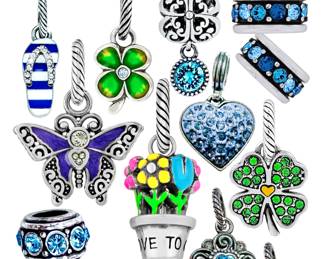 Brighton Jewelry (all retired): Dangle & Snap Charms, Beads & Spacers

**BRIGHTON, PANDORA (Sterling), MICHAEL ANTHONY (Sterling), MICHAEL KORS, COACH, FOSSIL, MANY MANY MORE DESIGNER JEWELRY, CLOTHING, SHOES & ACCESSORIES PICTURES COMING SOON**