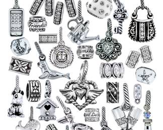 Brighton Jewelry (all retired): Dangle & Snap Charms, Beads & Spacers

**BRIGHTON, PANDORA (Sterling), MICHAEL ANTHONY (Sterling), MICHAEL KORS, COACH, FOSSIL, MANY MANY MORE DESIGNER JEWELRY, CLOTHING, SHOES & ACCESSORIES PICTURES COMING SOON**