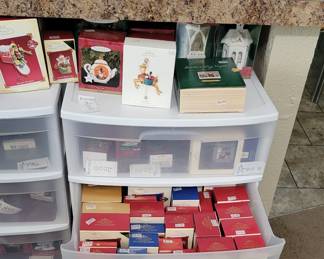 Hallmark Ornaments in Boxes