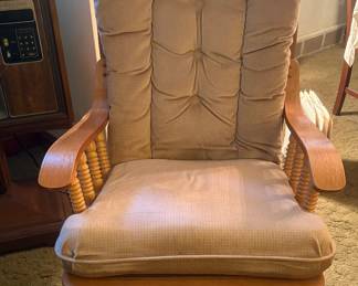 Glider rocking chair
Available for purchase before the sale $25. May also be picked up before the sale!