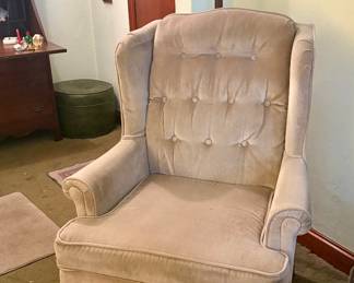 Wingback chair $25
*****Available to be purchased and picked up before the sale****